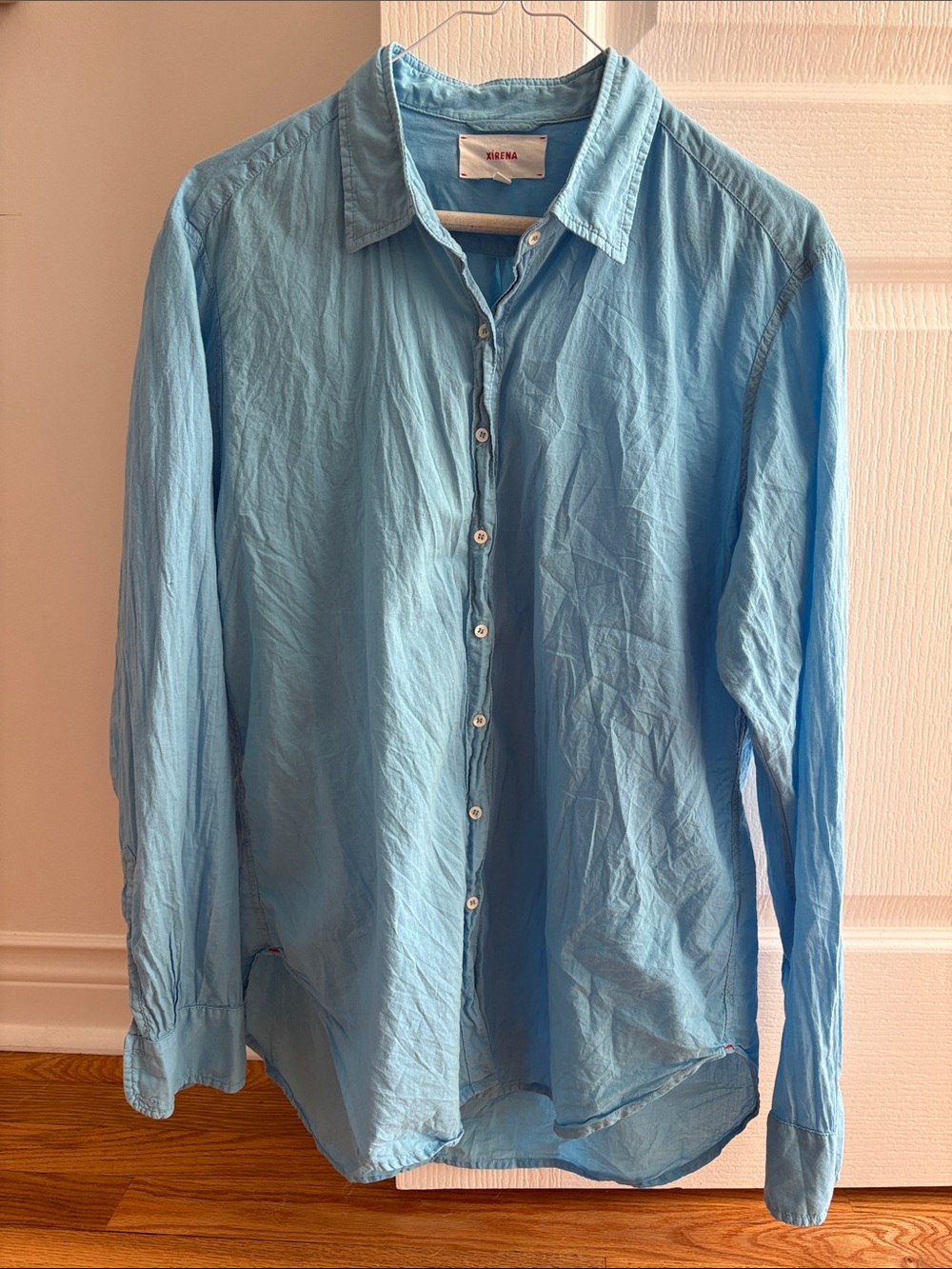 XiRENA Women’s Oceania Blue Beau Button-Down Shirt